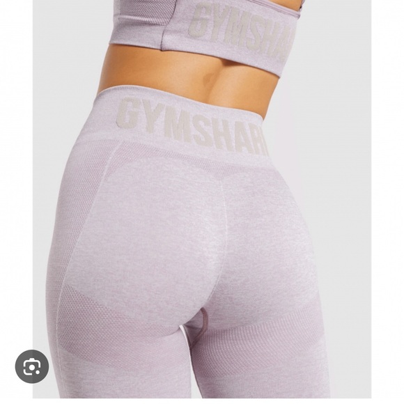 NWOT Gymshark Flex High Waisted Leggings - limited edition lilac colour - Picture 3 of 10